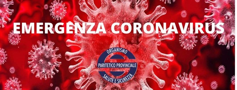 CHECK-LIST EMERGENZA CORONAVIRUS
